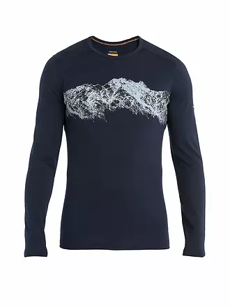 ICEBREAKER | T-shirt de sport homme Merino 200 Oasis Thermo | schwarz